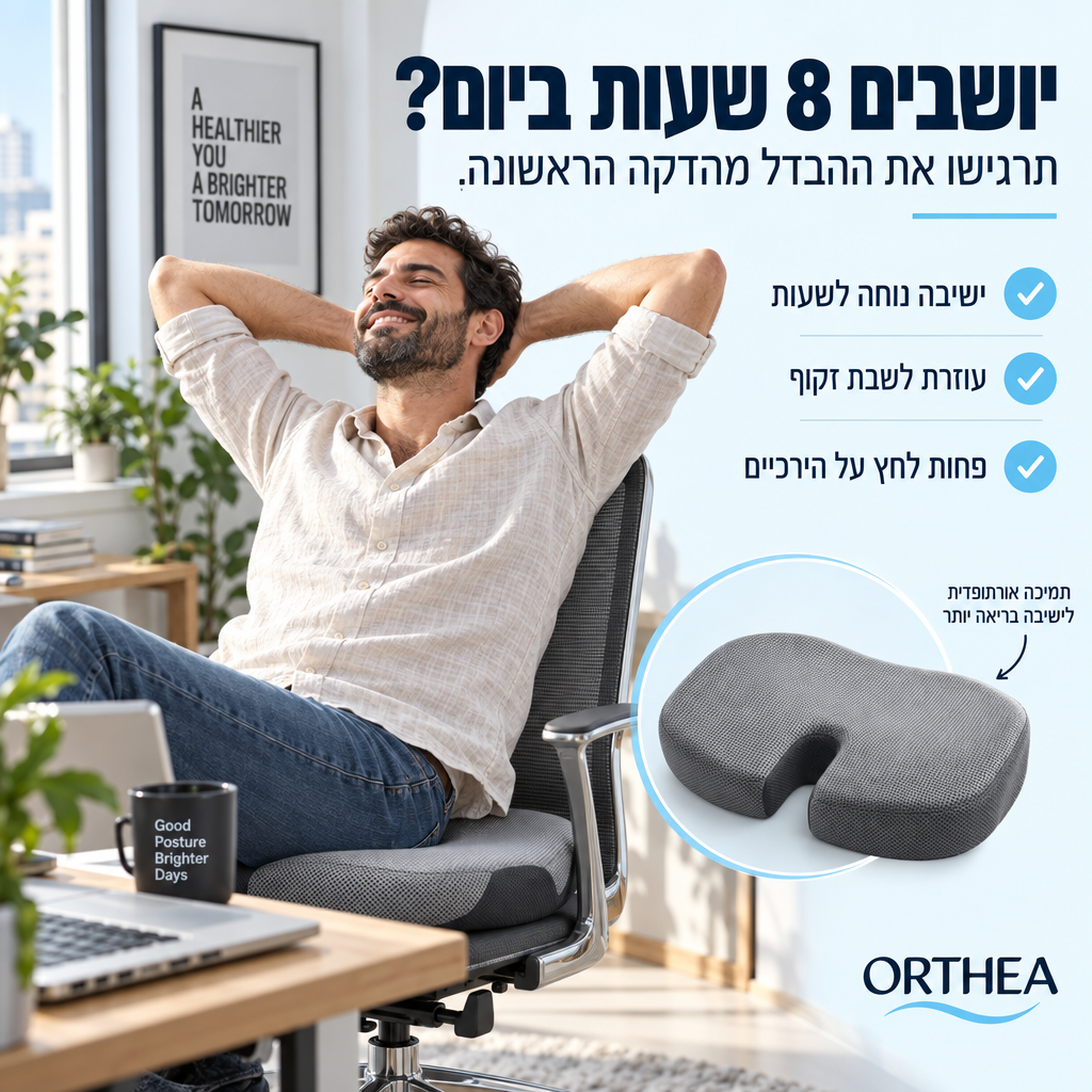 כרית ישיבה  מבית ORTHEA™